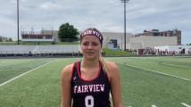 Girls lax: Fairview’s Leasure scores 100th goal in playoff victory over Cathedral Prep
