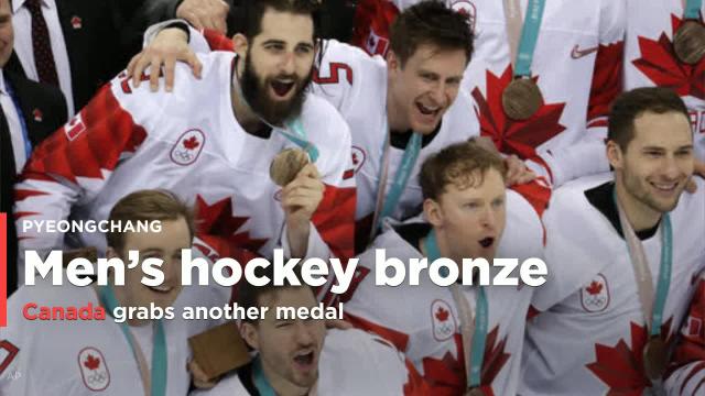 Canada takes Olympic bronze after beating Czech Republic 6-4