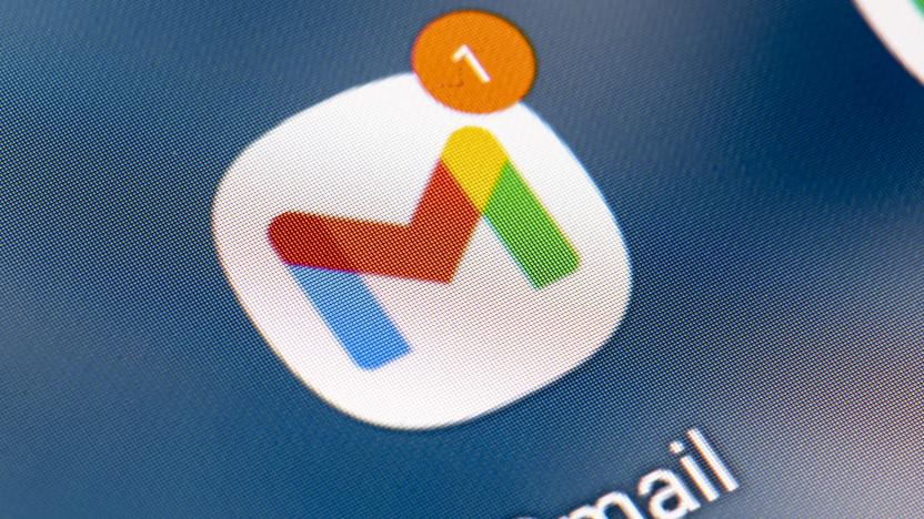 21 January 2022, Berlin: On the screen of a smartphone you can see the icon of the Gmail app. Photo: Fabian Sommer/dpa (Photo by Fabian Sommer/picture alliance via Getty Images)