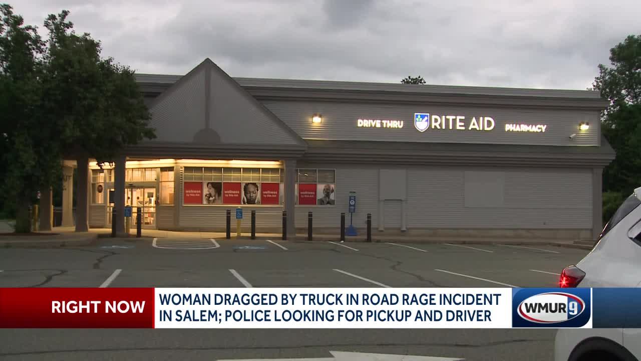 Woman's pants fall down during wild road rage brawl