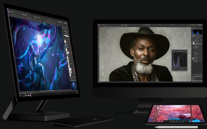 bought affinity photo for mac can i use for windows