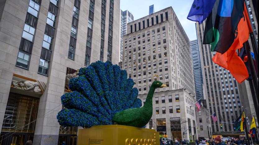 TODAY -- Pictured: NBCUniversal kicks off it's new Peacock streaming service on TODAY at 30 Rockefeller Plaza -- (Photo by: Nathan Congleton/NBC/NBCU Photo Bank via Getty Images)