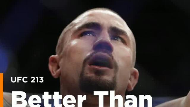 Robert Whittaker's five-round epic with Yoel Romero saves UFC 213 from catastrophe