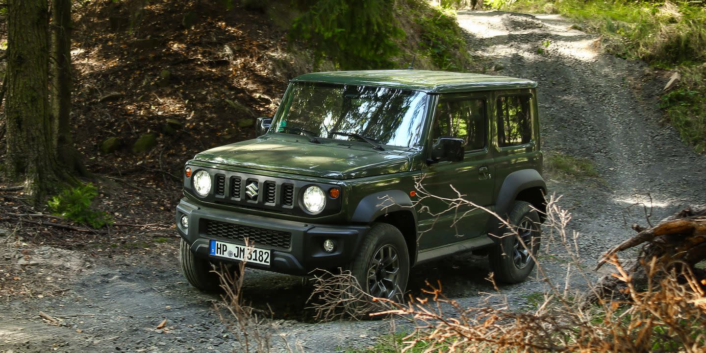 2020 suzuki jimny is an adorable and tiny offroad box