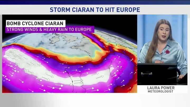 North Atlantic Jet Stream Topping 200 MPH Steers Damaging Storm Toward  Ireland, United Kingdom This Weekend