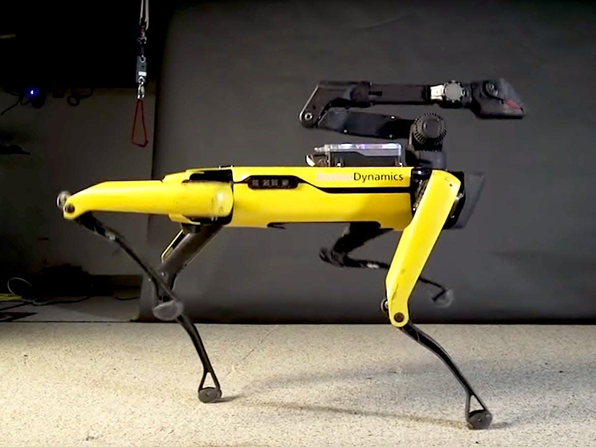 Boston Dynamics' lifelike Spot robot is now on sale for $75,000. See what it can do here.