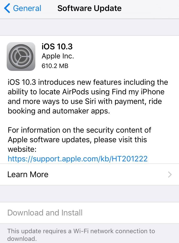 iOS 10.3 Release: New Features, Updates To Apps
