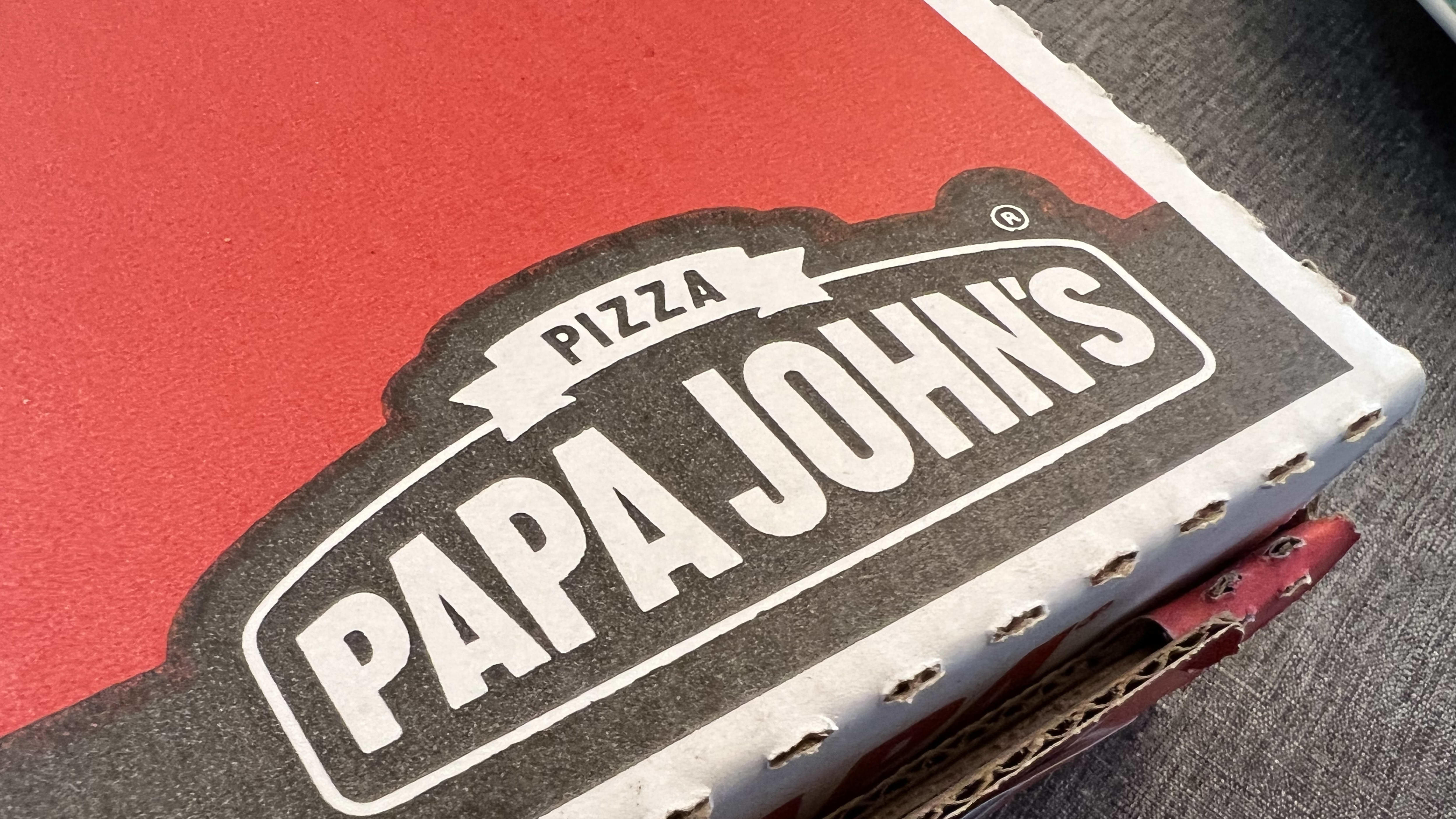 papa johns pizza box