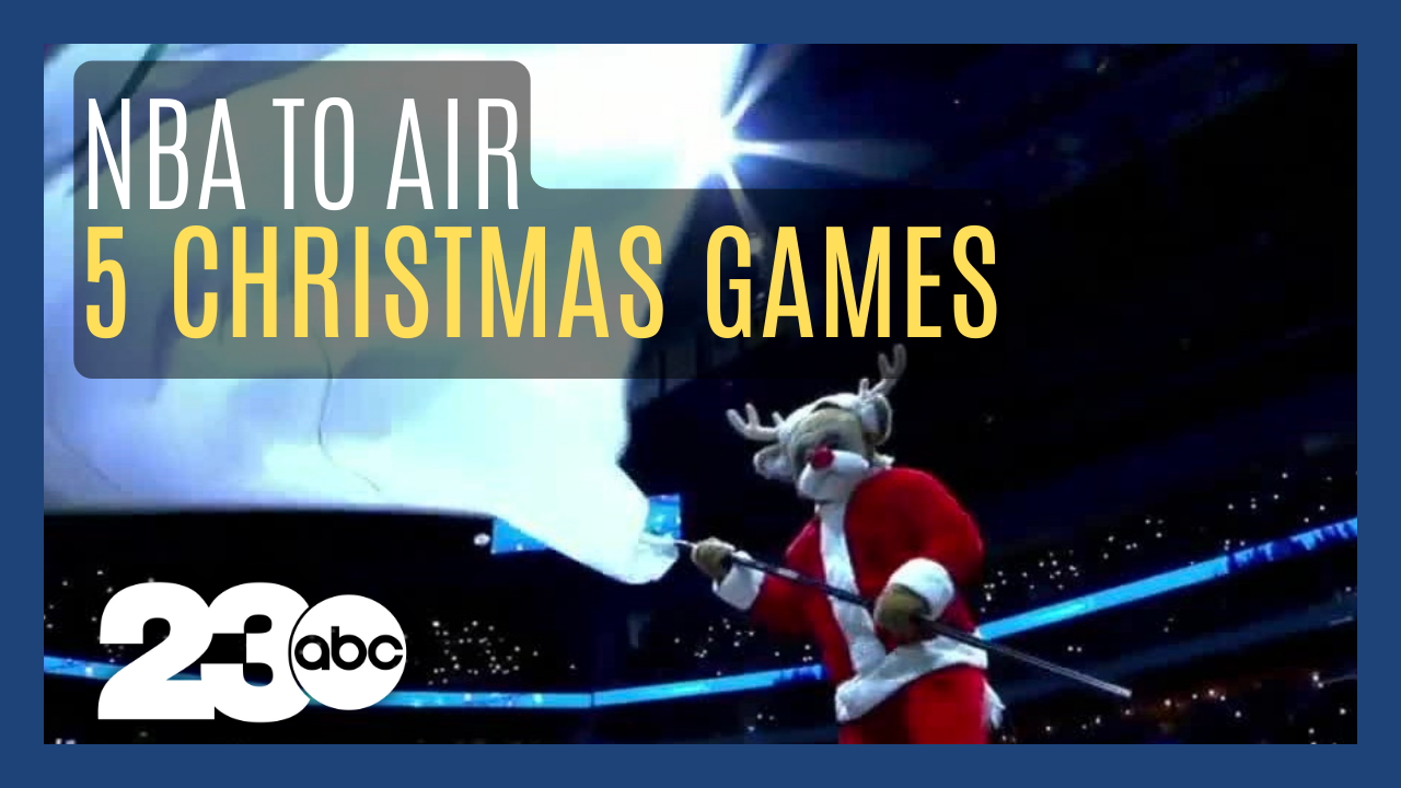 NBA to air 5 NBA games on 23ABC for Christmas