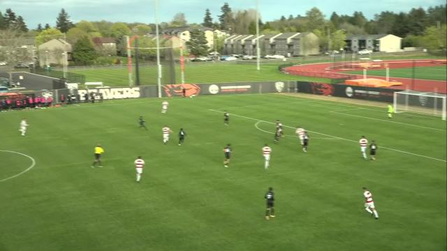 Recap: Oregon State men's soccer stuns No. 5 Stanford with three first-half goals in 3-2 victory