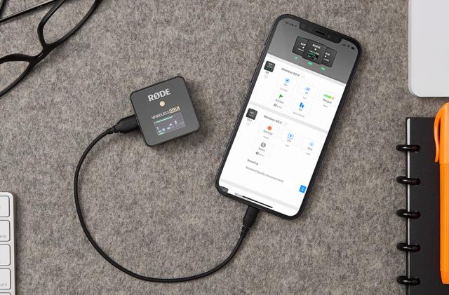 Rode's Central app for Wireless Go II microphones comes to mobile