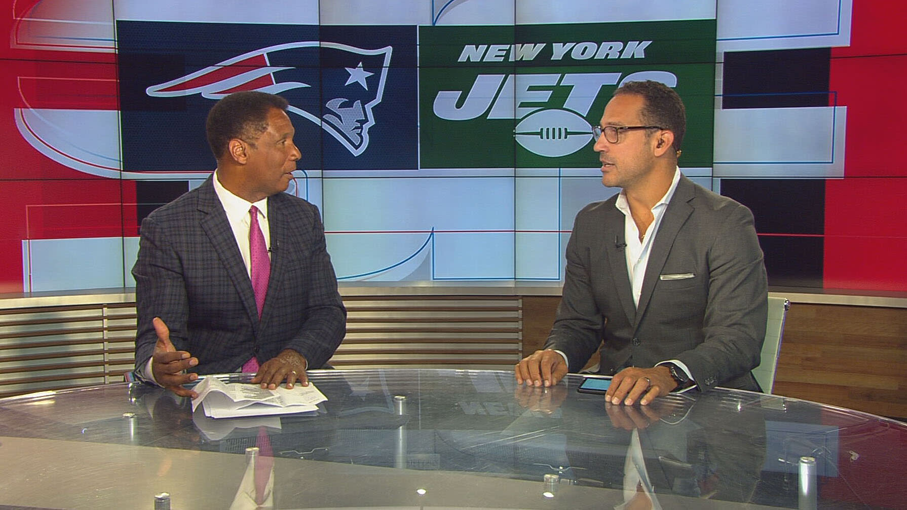 Steve Burton, Christian Fauria break down Patriots' 15-10 win over New York  Jets