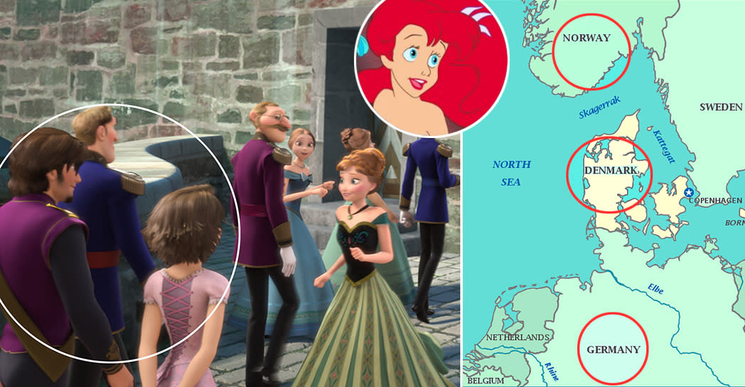 disney hidden map answers