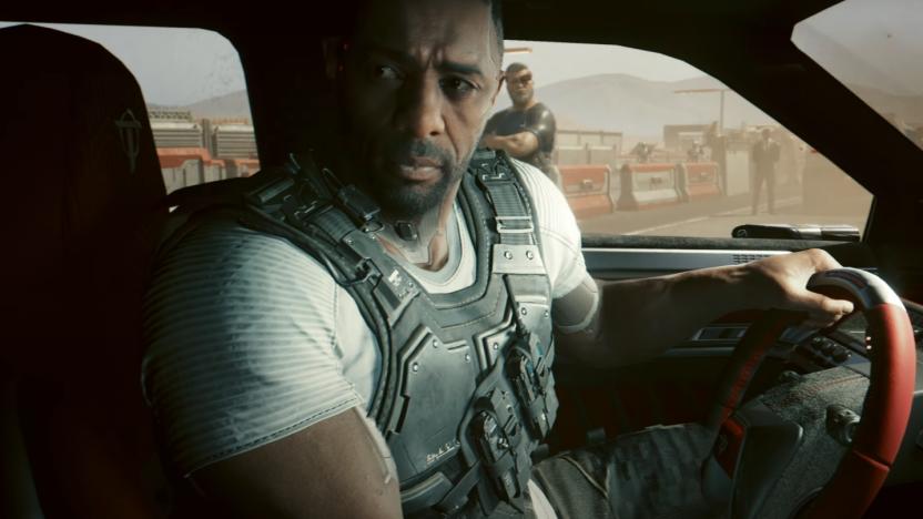 Idris Elba in Cyberpunk 2077