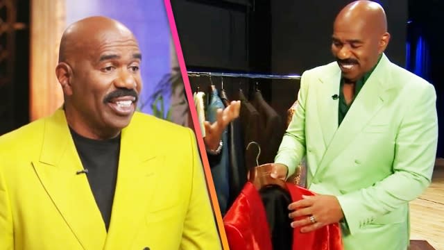 Steve Harvey Gets Couture Fashion Makeover, Fans React