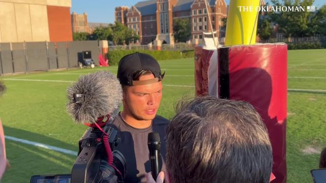 OU Football: Dillon Gabriel talks leadership, backup quarterbacks