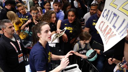 Associated Press - Breanna Stewart scored 24 points to lead a balanced New York offense as the Liberty beat Caitlin Clark and the Indiana Fever 91-80 on Saturday in front of a sellout crowd.  Indiana