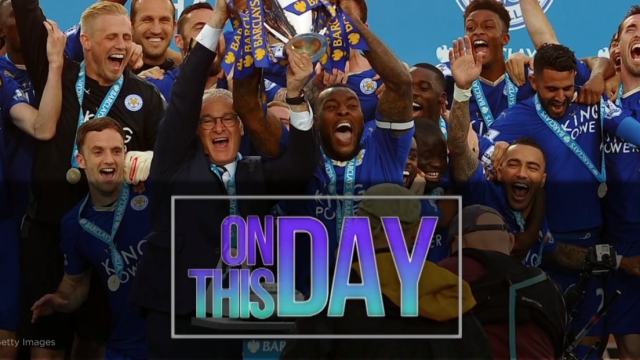 Today in Sports History: Leicester City wins the Premier League