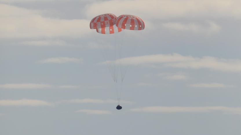 NASA's Orion spacecraft successfully returned to Earth on Sunday following a nearly 26-day journey to the Moon and back.  