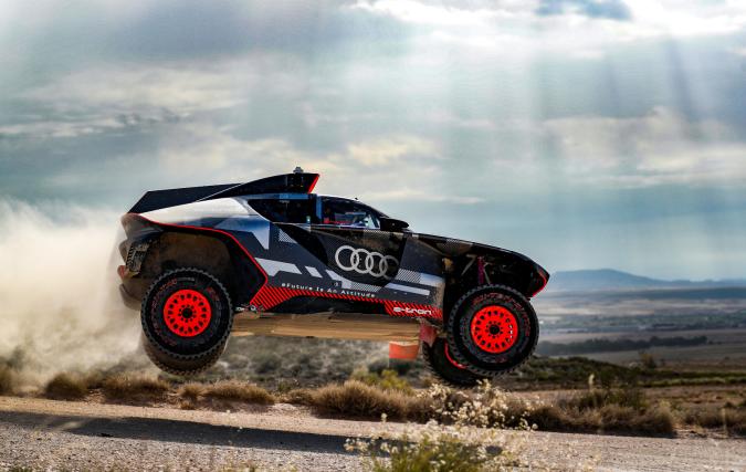 Samle fingeraftryk cerebrum Audi off-road hybrid completes endurance test ahead of Dakar Rally |  Engadget
