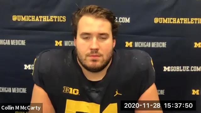 Michigan football lineman appreciates how Hassan Haskins can make something out of nothing