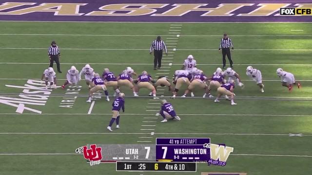 No. 5 Washington remains undefeated, shuts out No. 18 Utah in second half
