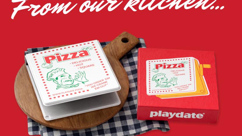 Playdate pizza cover