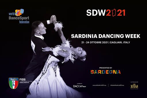 Sardinia Dancing Week, in Cagliari at the start of the sports dance world championships