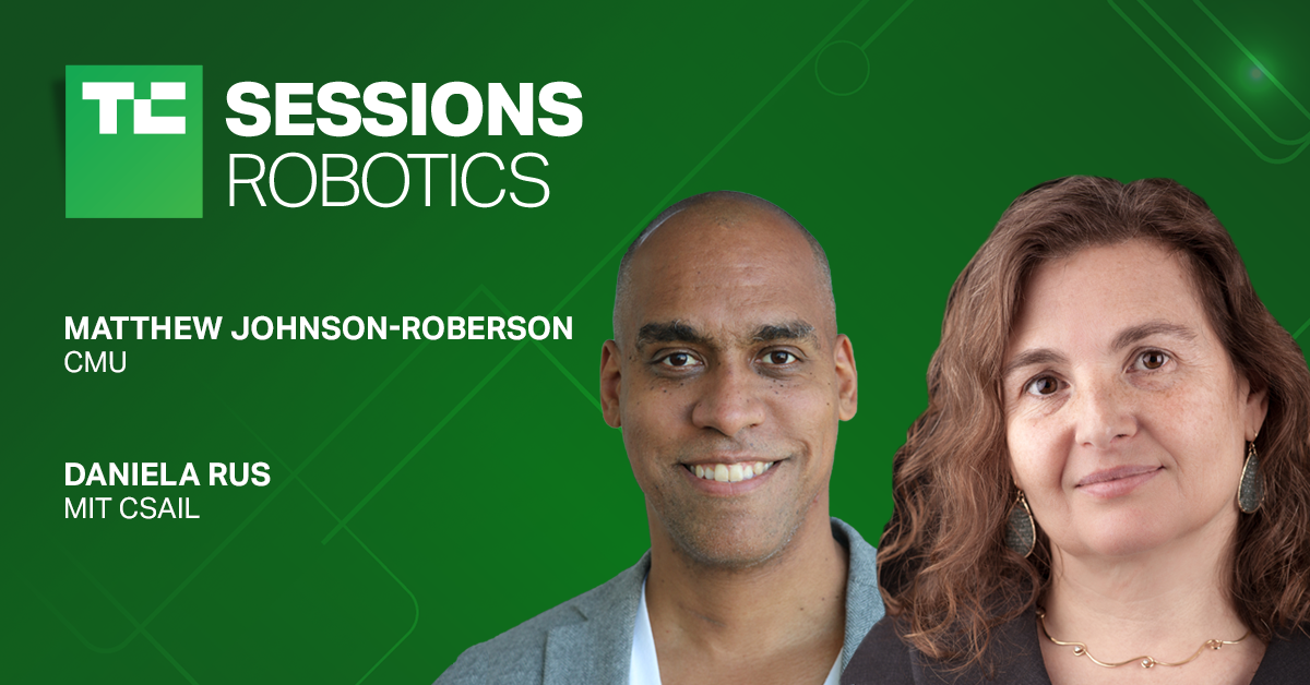 CMU’s Matt Johnson-Roberson and MIT’s Daniela Rus will talk higher-education at TC Sessions: Robotics 2022 - Image