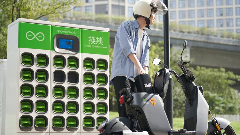 Gogoro battery-swapping expansion to China