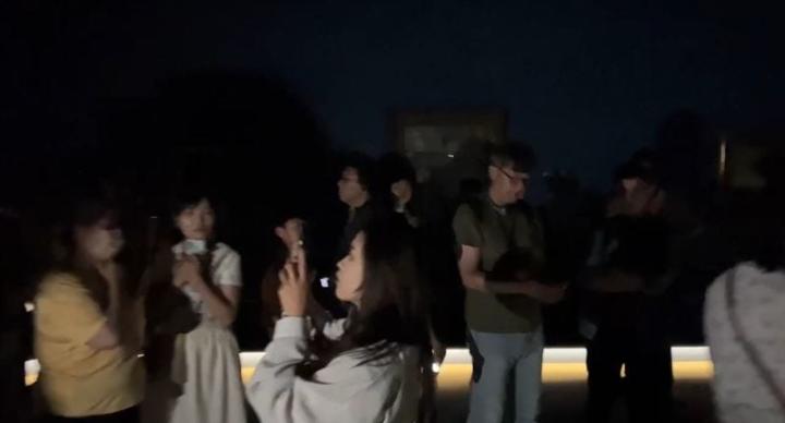台南停電 奇美博物館一片黑