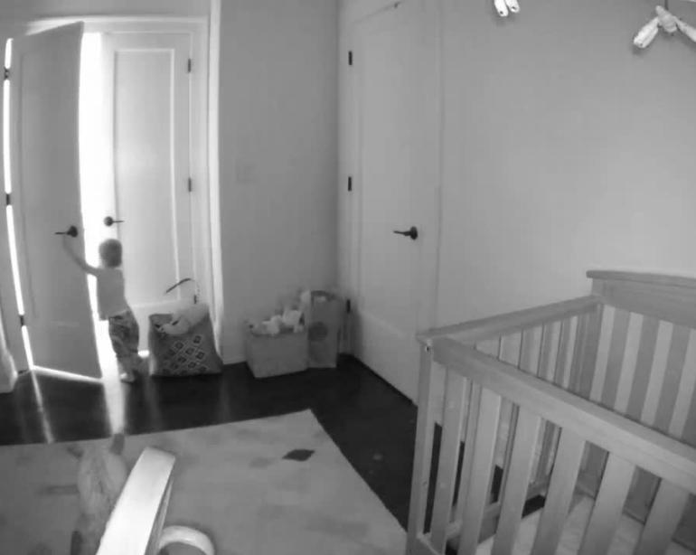 Wily Baby Escapes Her Crib After Parents Tighten Their Security