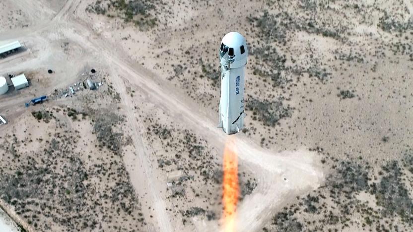 Blue Origin New Shepherd NS-15 test flight