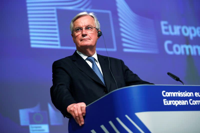 EU's Barnier says Brexit trade deal brings stability - Yahoo Finance UK