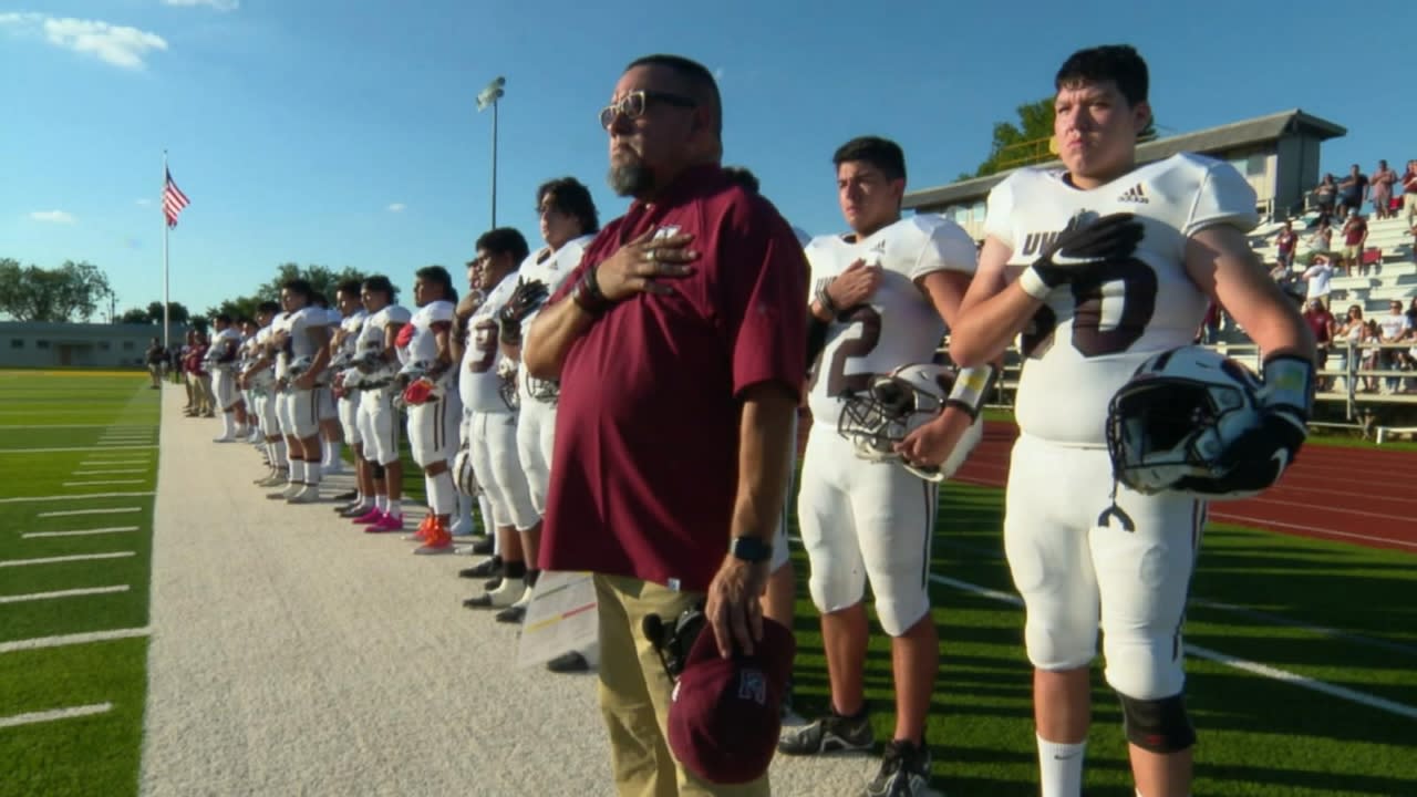 Houston Texans, Nike gift Uvalde High School with new football jerseys,  cleats