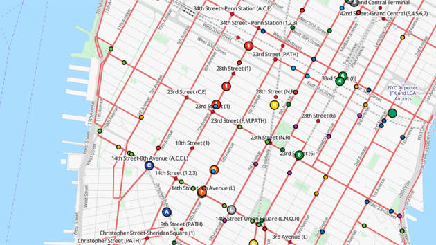 Follow the world's mass transit on this live map