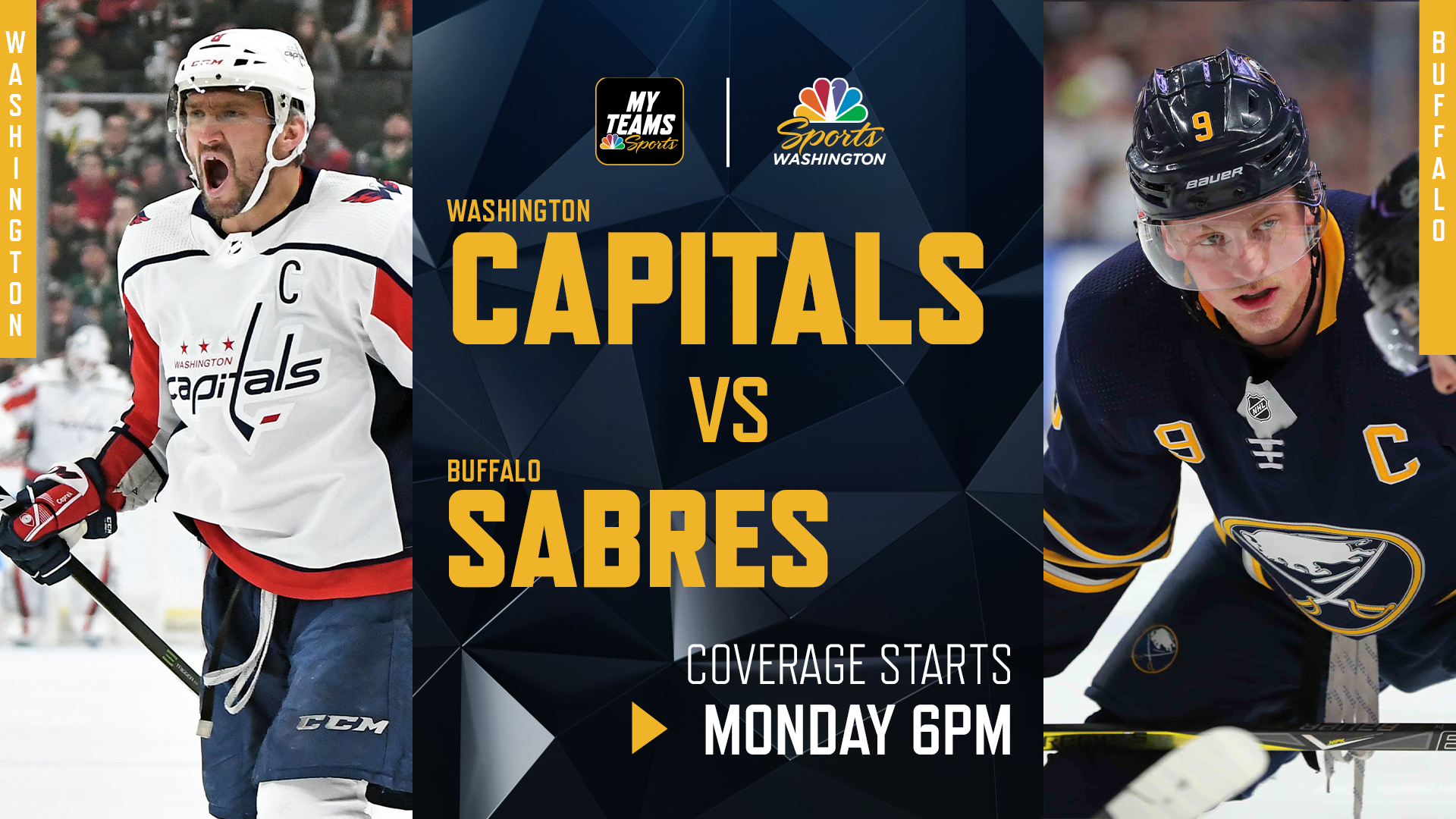 Capitals at Sabres: Time, TV Channel 