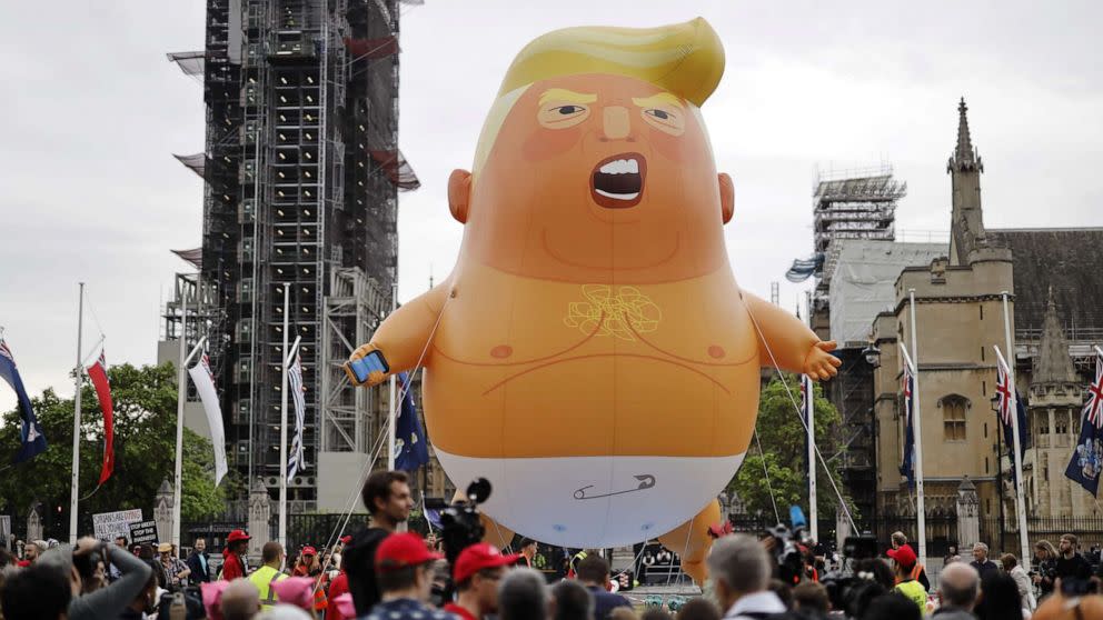 TRUMP'S JULY 4 SPECTACLE KEEPS GETTING MORE AND MORE ABSURD Baby-balloon-gty-er-190702_hpMain_16x9_992