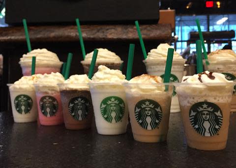 Starbucks Unleashing Six New Frappuccino Flavors Loaded With Sweet Stuff –  Consumerist