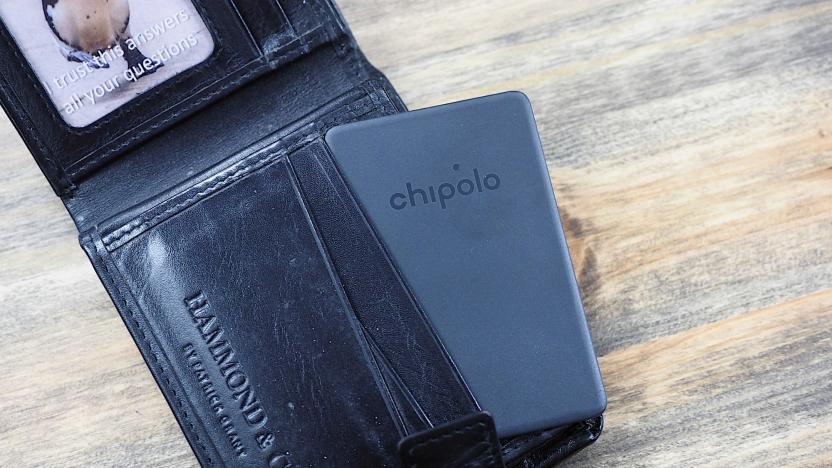 Chipolo Card Spot in wallet