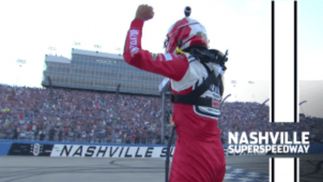 Larson reflects on first-ever NASCAR Cup Series three-peat