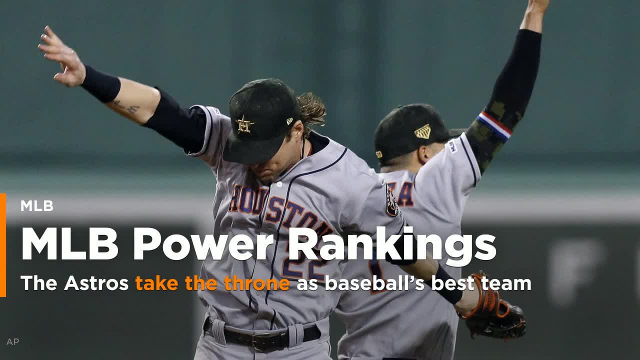 MLB Power Rankings has new No. 1 team