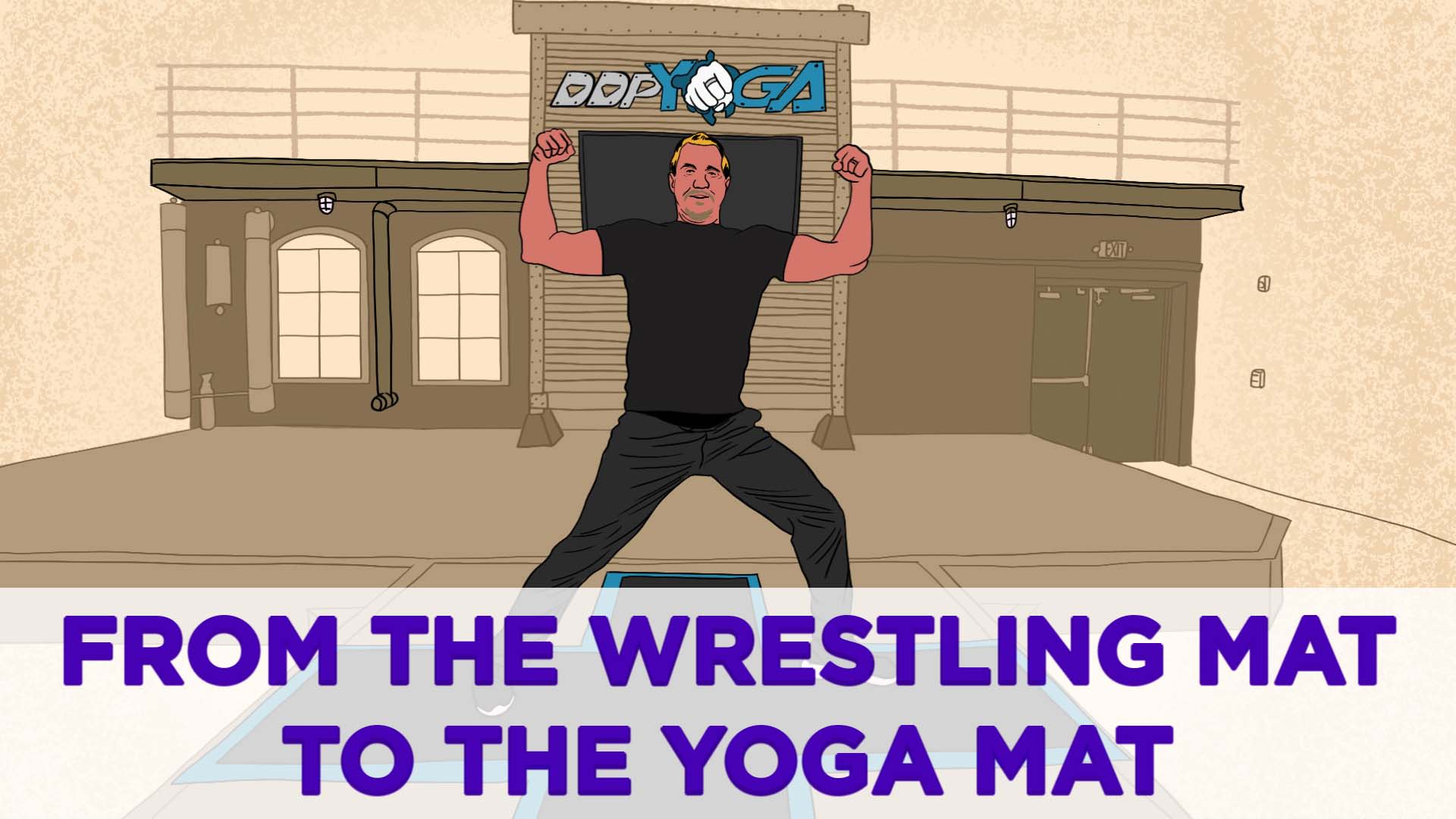 How DDP went from wrestling to yoga