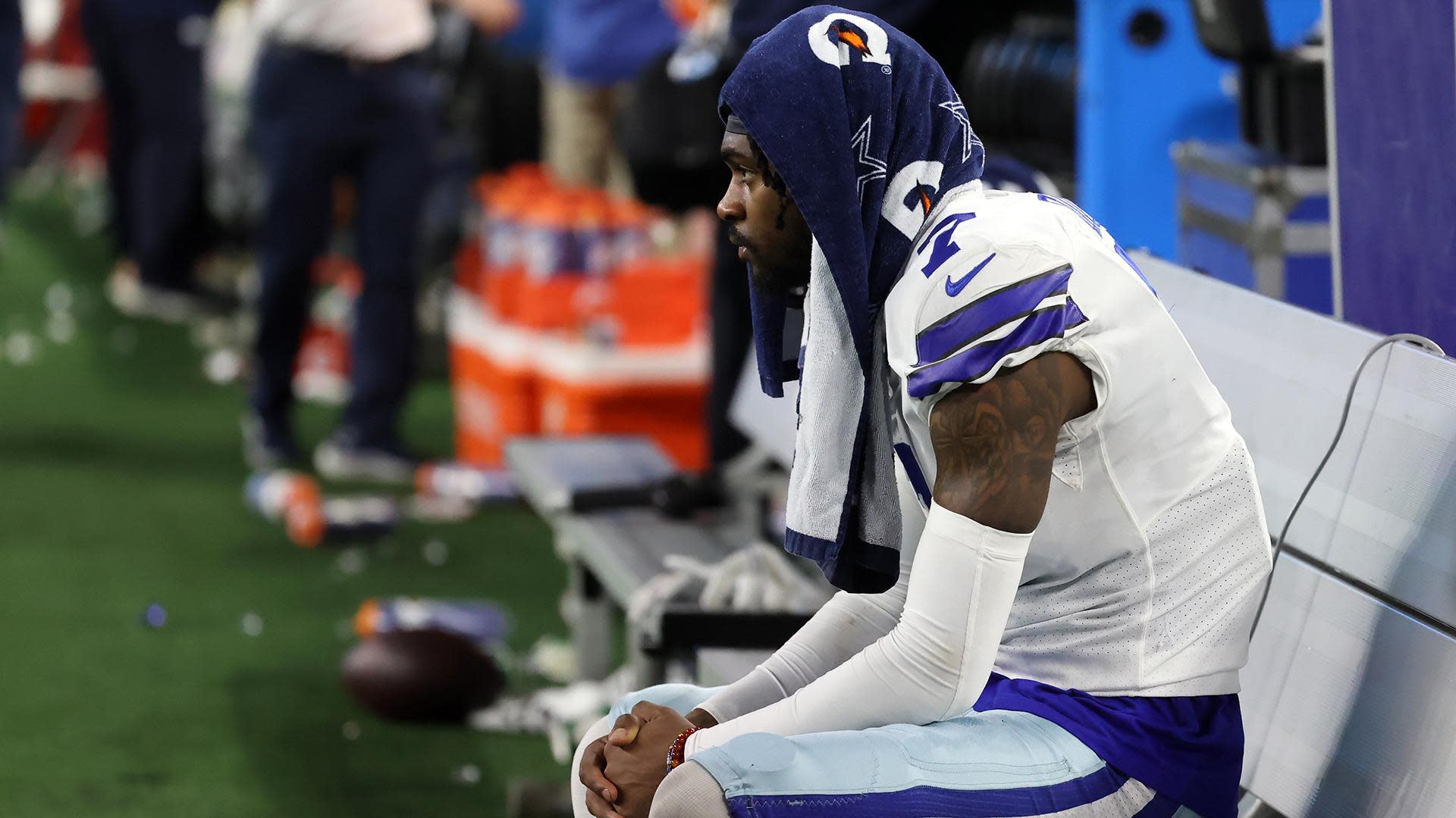 Cowboys' Jerry Jones on replacing Trevon Diggs after ACL tear: 'You don't  replace these irreplaceable players' 