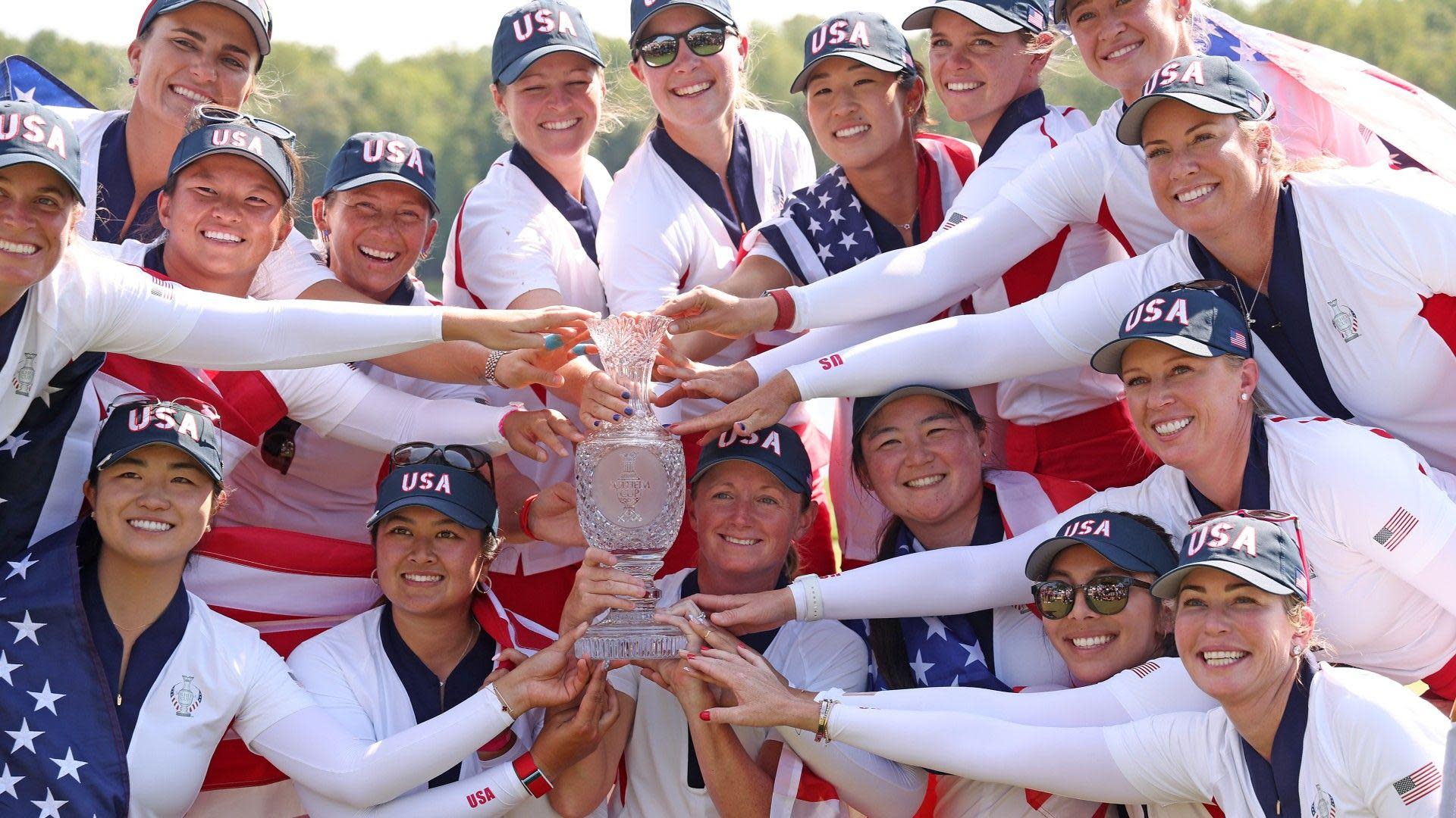 US beat Europe to end seven-year Solheim Cup drought