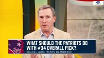 What we're hearing about the Patriots priority with the 34th overall pick