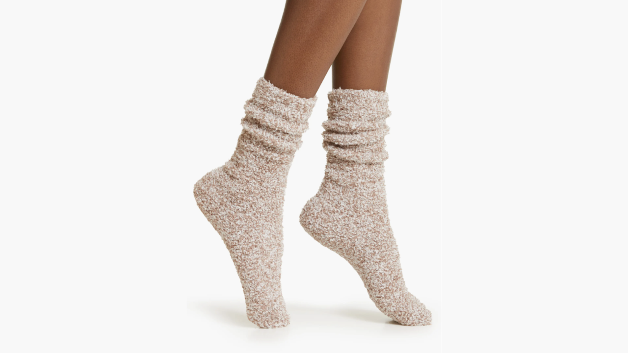 Women's Barefoot Dreams® Cozychic® Heathered Socks