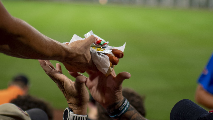 Washington Post - Actor Humphrey Bogart once remarked that a hot dog at the game beats roast beef at the Ritz. Most baseball fans would agree with the sentiment, though Bogart might be surprised by