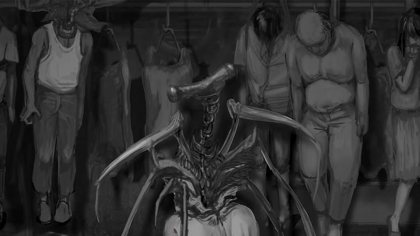 Concept art for Keiichiro Toyama horror-inspired game