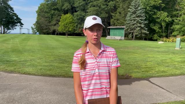 Lydia Swan won the EDWGA Stroke Play Championship with a two-day 143